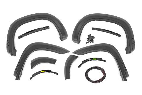 Fender Flares SF1 G1K Deep Ocean Blue Chevy Silverado 1500 (19-26) Rough Country