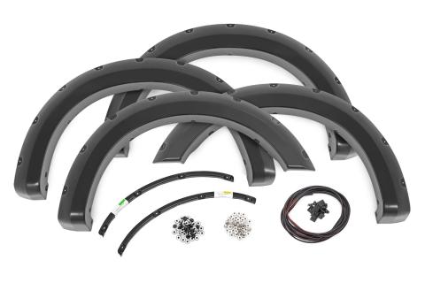 Pocket Fender Flares D1 Stone Gray Ford F-250/F-350 Super Duty (23-26) Rough Country