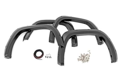 Pocket Fender Flares 040 Super White Toyota Tundra 2WD/4WD (2022-2026) Rough Country