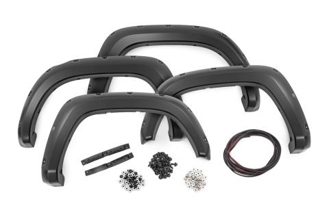 Pocket Fender Flares 040 Super White Toyota Tacoma 2WD/4WD (2016-2023) Rough Country