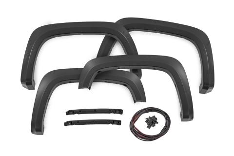 Fender Flares Sport G1K Deep Ocean Blue Chevy Silverado 2500 HD/3500 HD (20-26) Rough Country