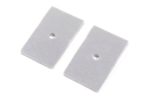 2.5 Inch x 4 Degree Shims (Pair) Zone Offroad