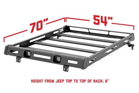 Jeep Roof Rack System 07-18 Wrangler JK Rough Country