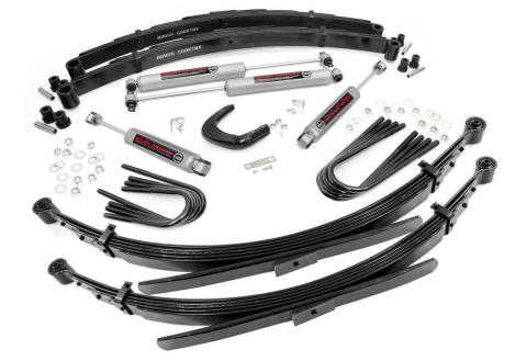 6 Inch Suspension Lift System 52 Inch Rear Springs 73-76 C10/K10 73-76 K5 Blazer Rough Country