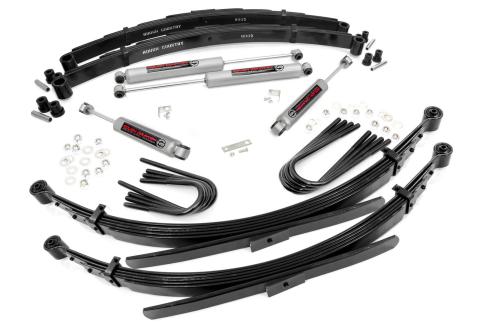 2 Inch Suspension Lift System 52 Inch Rear Springs 73-76 C10/K10/K5 Blazer/C15/K15/Jimmy Rough Country