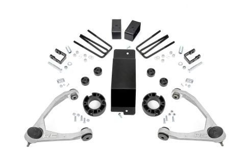 Sierra 1500 3.5 Inch Suspension Lift Kit For 14-16 GMC Sierra 1500 Denali w/MagneRide 4WD Rough Country