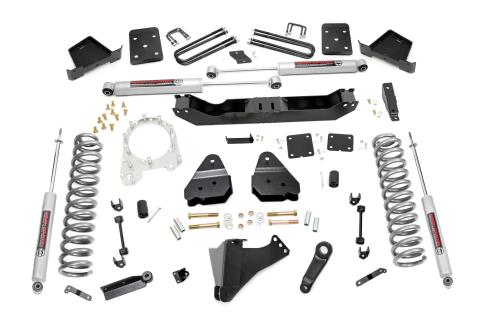 6 Inch Suspension Lift Kit 17-19 F-250 4WD w/o Overloads Diesel Rough Country
