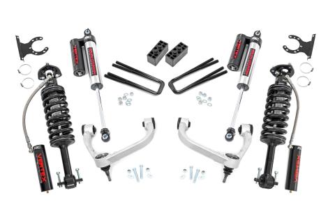 3.0 Inch Ford Bolt-On Arm Lift Kit w/ Vertex For 14-20 F-150 4WD Rough Country