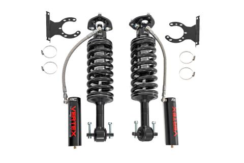 2 Inch Ford Front Adjustable Vertex Coilover Leveling Kit 14-21 F-150 4WD Rough Country