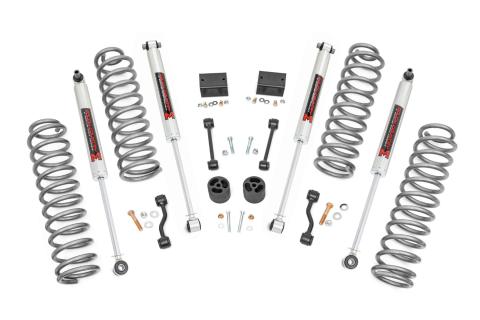 2.5 Inch Lift Kit Coils M1 Jeep Wrangler Unlimited Non-Rubicon 4WD (2024-2026) Rough Country