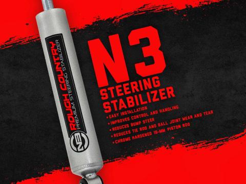 Ford Steering Stabilizer 00-05 Excursion 99-04 F-250/F-350 Super Duty Rough Country