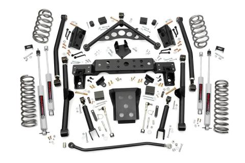 4 Inch Jeep Long Arm Suspension Lift Kit 99-04 Grand Cherokee WJ Rough Country