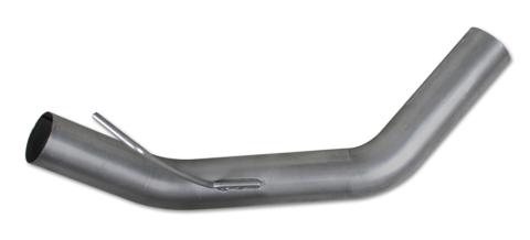 Exhaust Pipe 4 Inch 08-10 Ford F250/F350 Superduty Second Section Pass Steel Performance Series Exhaust Tail Pipe Diamond Eye