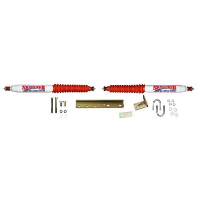 Steering Stabilizer Dual Kit 83-97 Ford Ranger 84-90 Ford Bronco II 91-94 Ford Explorer 91-94 Mazda Navajo 94-97 Mazda B2300 94-97 Mazda B4000 94-96 Mazda B3000 Skyjacker
