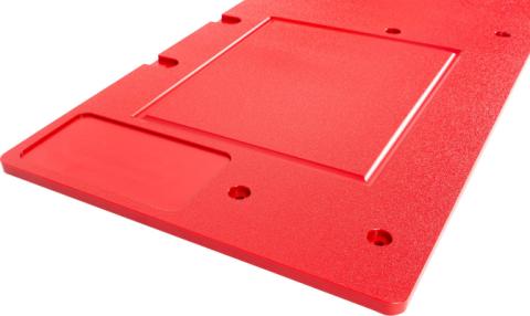 19-23 Jeep Gladiator Overland Tailgate Table Divided Cutting Board Red All Pro Off Road