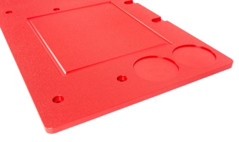 19-23 Jeep Gladiator Overland Tailgate Table Divided Cutting Board Red All Pro Off Road