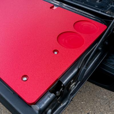 19-23 Jeep Gladiator Overland Tailgate Table Divided Cutting Board Red All Pro Off Road