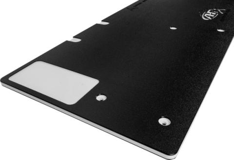 19-23 Jeep Gladiator Overland Tailgate Table Smooth Surface Black/White All Pro Off Road