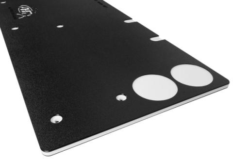 19-23 Jeep Gladiator Overland Tailgate Table Smooth Surface Black/White All Pro Off Road