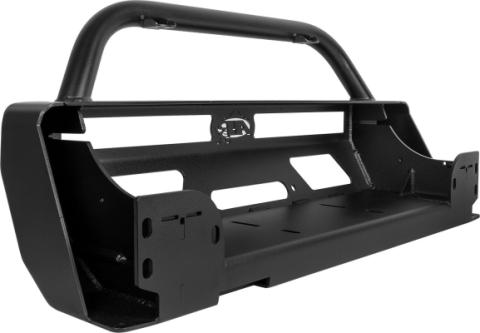05-11 Toyota Tacoma Low Profile Front Bumper Black Powdercoat Center Hoop All Pro Off Road