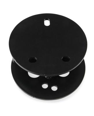 1987-2018 Jeep Wrangler YJ TJ JK Spare Tire Carrier Spacer Black Powdercoat Steel Anvil Off-Road