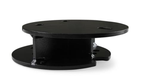 1987-2018 Jeep Wrangler YJ TJ JK Spare Tire Carrier Spacer Black Powdercoat Steel Anvil Off-Road