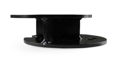 1987-2018 Jeep Wrangler YJ TJ JK Spare Tire Carrier Spacer Black Powdercoat Steel Anvil Off-Road