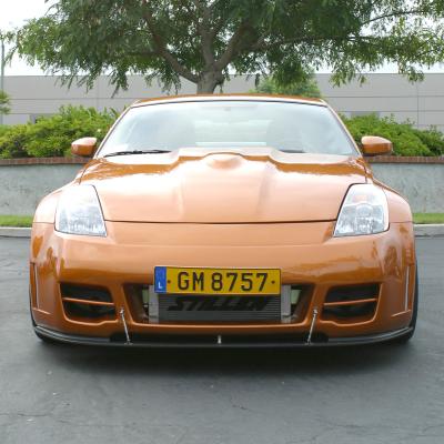 350Z Front Splitter Series 2 Fascia Only Painted For 03-08 Nissan 350Z Stillen