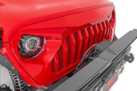 Jeep JL/Gladiator Angry Eyes Replacement Grille 2018-Pres Jeep JL 20-Up Gladiator Rough Country