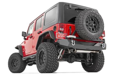 Jeep Tubular Rear Fender Flares 07-18 Wrangler JK Rough Country