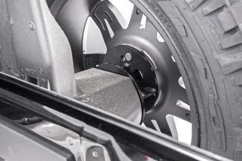 Jeep Spare Tire Spacer Up to a 33 Inch Spare Tire Wrangler TJ/YJ/JK Rough Country