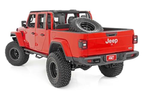 Bed Mounted Tire Carrier 20-Up Jeep Gladiator Rough Country