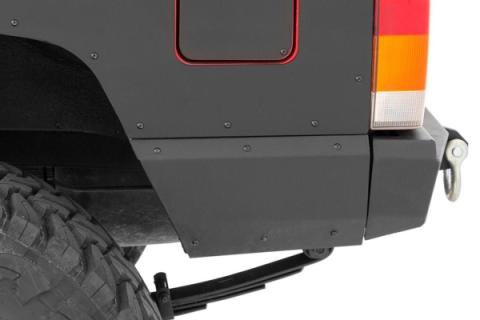 Jeep Rear Lower Quarter Panel Armor for Trimmed Fender Flares 84-96 Cherokee XJ Rough Country