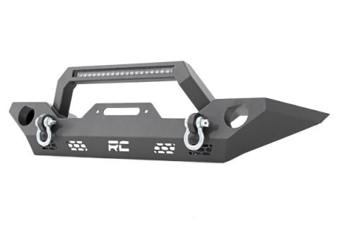 Jeep Full Width Front LED Winch Bumper JK, JL, Gladiator JT Rough Country