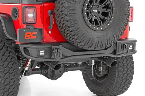 Rear Bumper Tubular 07-18 Jeep Wrangler JK Rough Country