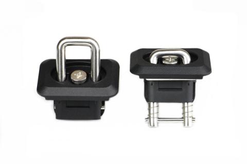 Corner Bullet Inner Bed Retractable Tie-Down Anchors 2009+ Dodge RAM 1500/2500/3500 Bullring