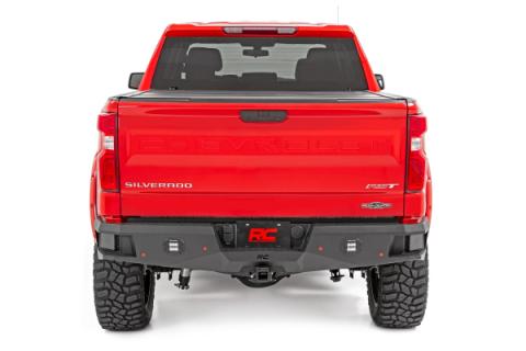 Chevrolet Heavy-Duty Rear LED Bumper 19-21 Chevrolet Silverado 1500 Rough Country
