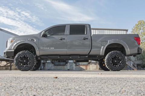 Nissan Heavy-Duty Rear LED Bumper 16-20 Titan XD Rough Country