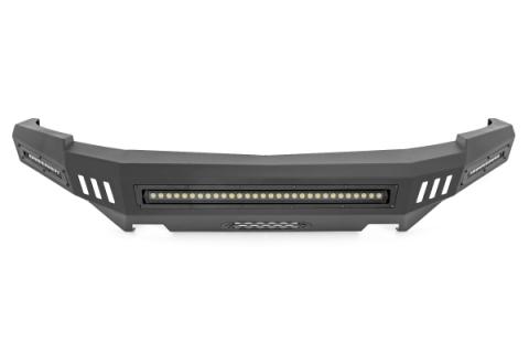 DIY Front Prerunner Bumper Black LEDs 07-13 Chevrolet Silverado 1500 2WD/4WD Rough Country