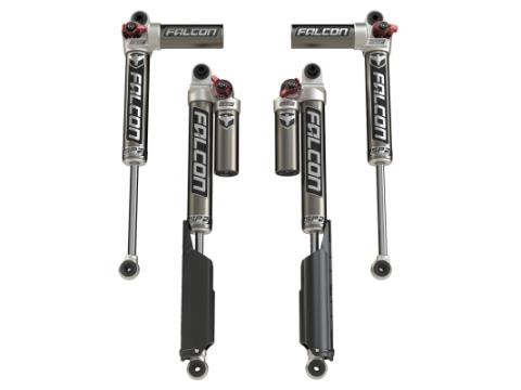 18-Up Jeep Wrangler JL 4 Door SP2 3.3 Fast Adjust Piggyback Shock Kit 0-1.5 Inch Lift Falcon Shocks