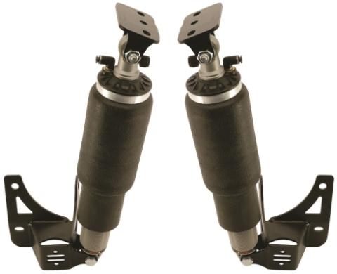 Rear HQ Shockwaves For 1964-1972 Chevelle Cutlass For Use W/ Stock 10/12 Bolt Housing Pair Of Rebound Adjustable Shock waves W/ 1/4 Inch Airline Fittings And Mounting Brackets Ridetech
