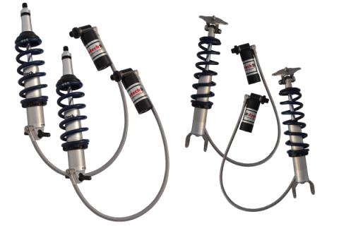 TQ Coil-Over System For 1997-2013 Corvette Front And Rear Triple Adjustable Coil-Overs W/ Springs And Mounting Brackets Ridetech