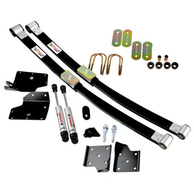 Streetgrip Suspension System For 1967-1970 Mustang W/ Big Block W/out Front Arm Bushings Shafts And Bj Plates Front Dual Rate Coil Springs Rear Composite Leafs Delrin Leaf Spring Bushings Front Sway Bar And HQ Shocks Ridetech
