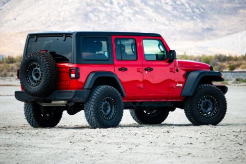 18-Up Wrangler JL 4 Door Rubicon 2.5 Inch Performance Spacer Lift Kit No Shocks or Exts TeraFlex