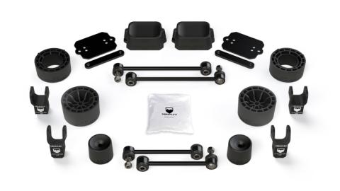 18-Up Wrangler JL 2 Door Rubicon 2.5 Inch Performance Spacer Lift Kit &amp; Shock Extensions TeraFlex