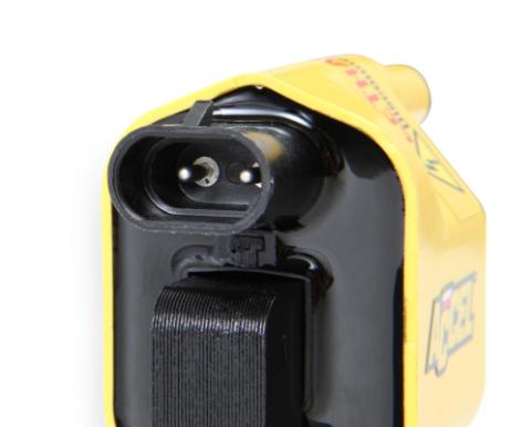 Ignition Coil- Supercoil- Dodge/Jeep/Plymouth/Chrysler Remote-Yellow-Individual This Supercoil Ignition Coil Fits Dodge Magnum Truck / Jeep 1990-2002 ACCEL