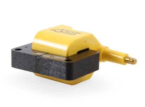 Ignition Coil- Supercoil- Dodge/Jeep/Plymouth/Chrysler Remote-Yellow-Individual This Supercoil Ignition Coil Fits Dodge Magnum Truck / Jeep 1990-2002 ACCEL