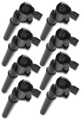 Direct Ignition Coil Kit Supercoil Ford 4 Valve Modular Engine 4.6/5.4L Black 8 Pack Of 140034K Each ACCEL