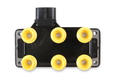 Ignition Coil Supercoil Edis Horizontal Harness Connector Direct Ignition Coil Kit, Ford V6, 2000-2010 4.0L 1998-2000 3.0L ACCEL