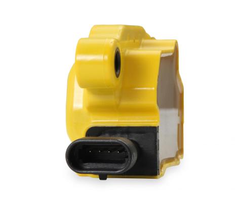 Ignition Coil Supercoil GM Ls2/Ls3/Ls7 Engines, Yellow, Individual Supercoil For GM Ls2, Ls3, And Ls7 ACCEL